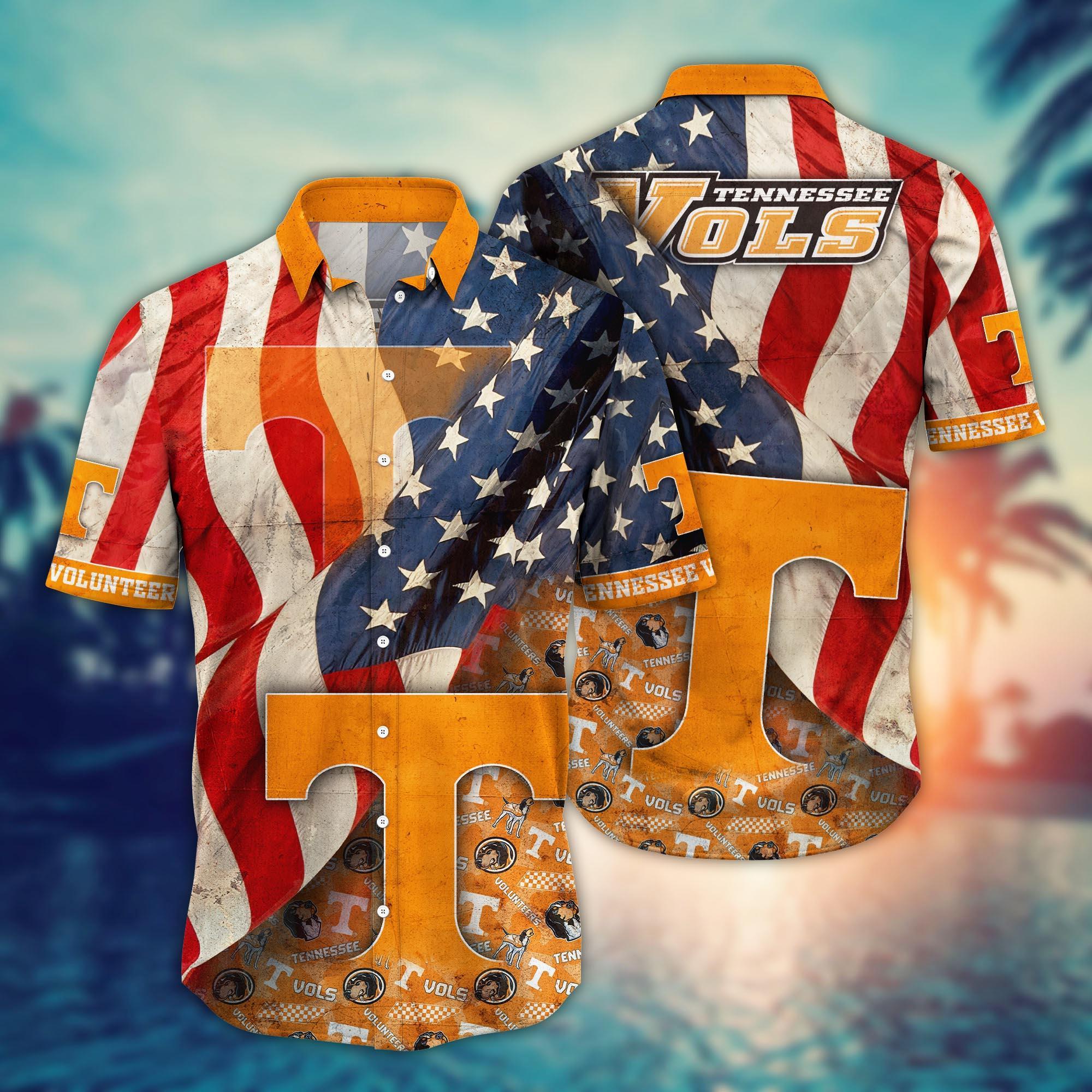 Tennessee Volunteers NCAA Flower Hawaii Shirt For Fans Ver 10