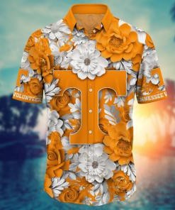 Tennessee Volunteers NCAA Flower Hawaii Shirt For Fans Ver 12