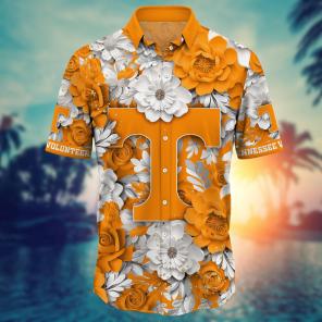Tennessee Volunteers NCAA Flower Hawaii Shirt For Fans Ver 12