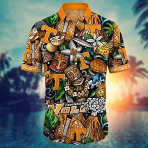Tennessee Volunteers NCAA Flower Hawaii Shirt For Fans Ver 16