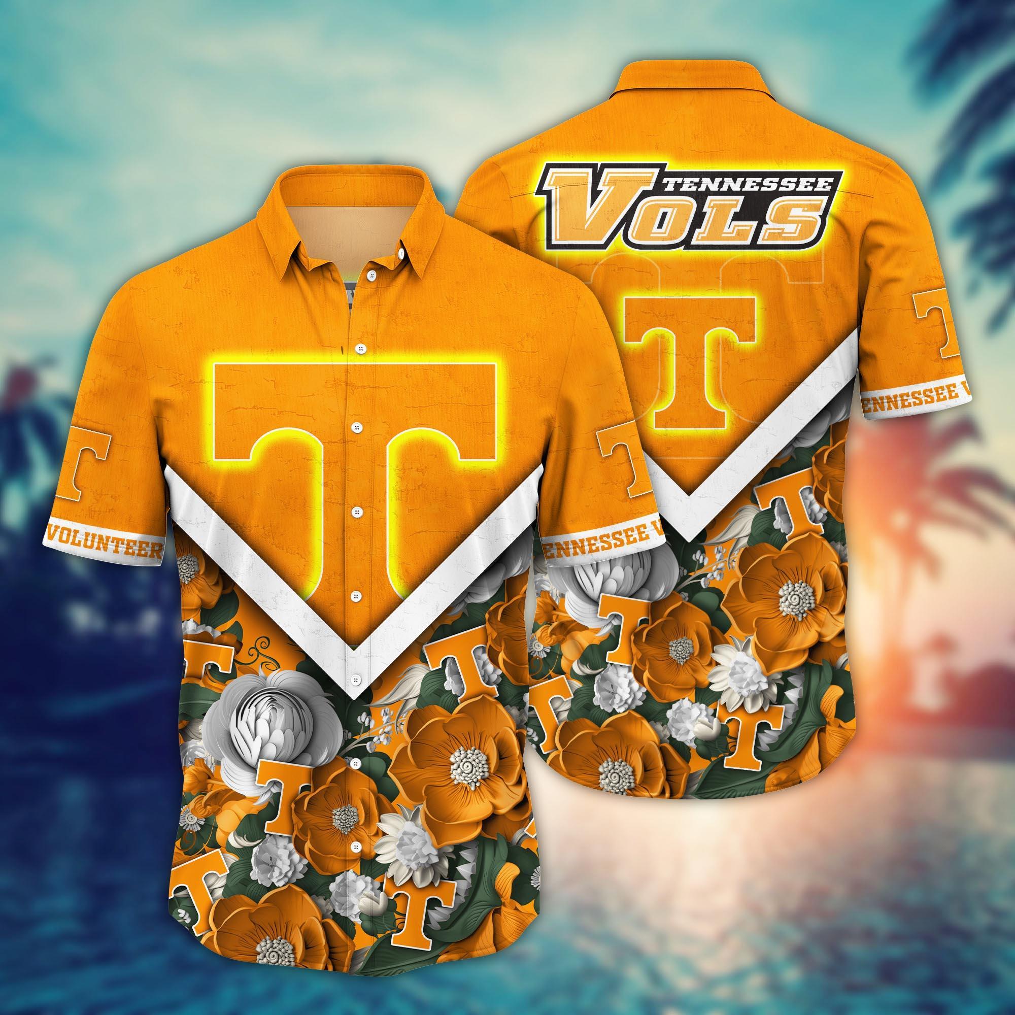 Tennessee Volunteers NCAA Flower Hawaii Shirt For Fans Ver 17