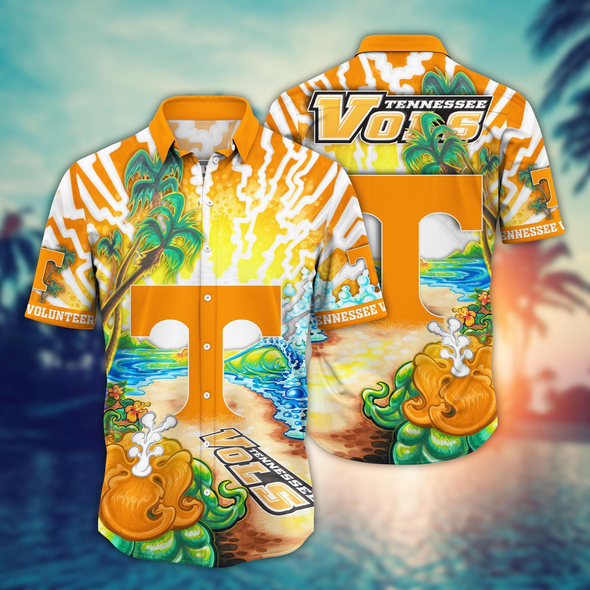 Tennessee Volunteers NCAA Flower Hawaii Shirt For Fans Ver 18