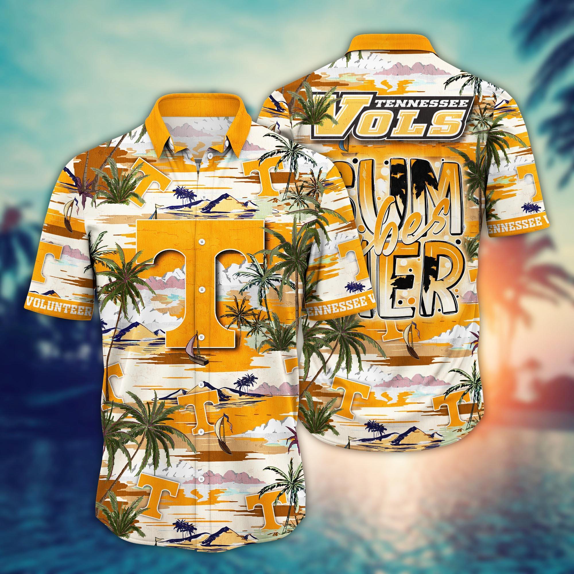 Tennessee Volunteers NCAA Flower Hawaii Shirt For Fans Ver 19
