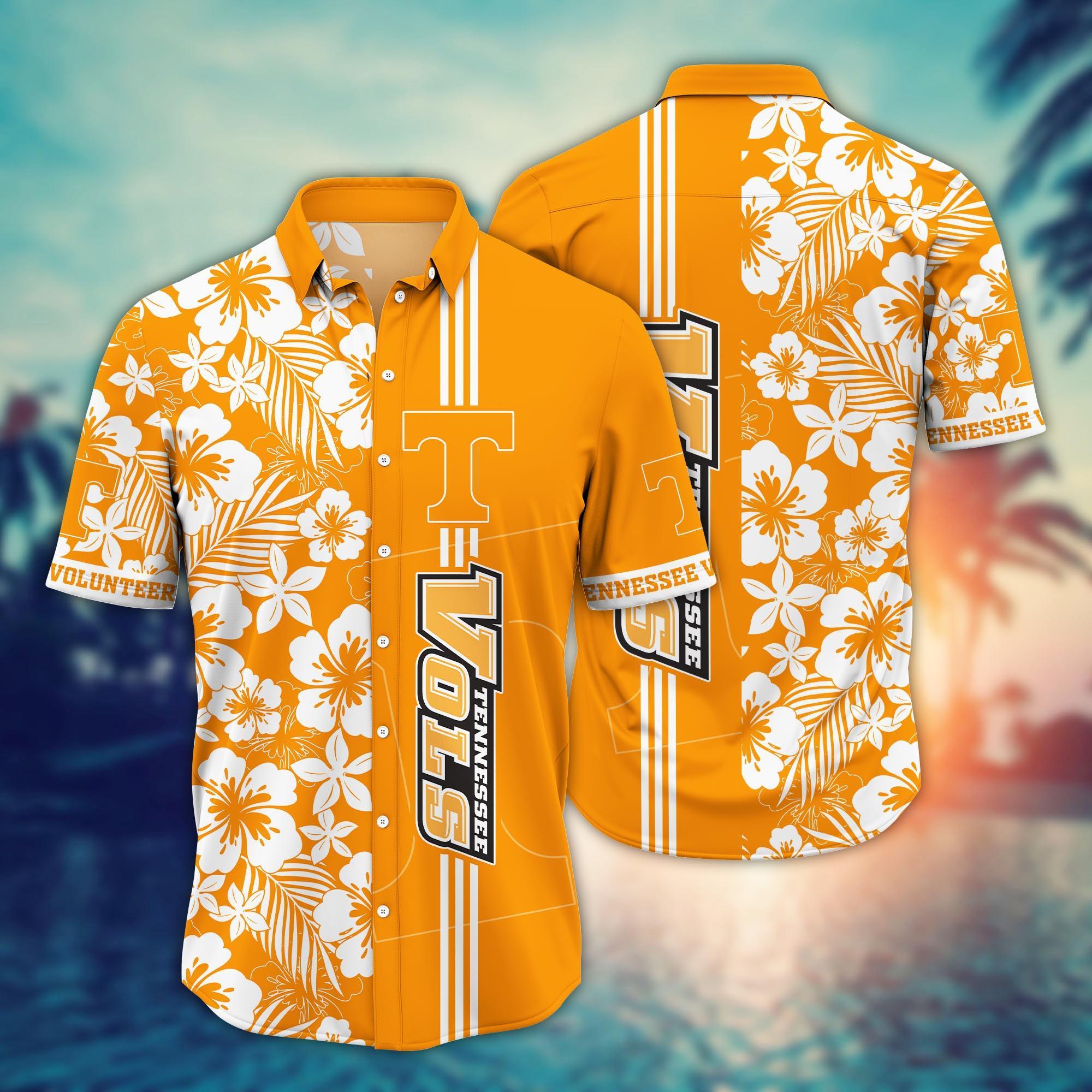 Tennessee Volunteers NCAA Flower Hawaii Shirt For Fans Ver 20