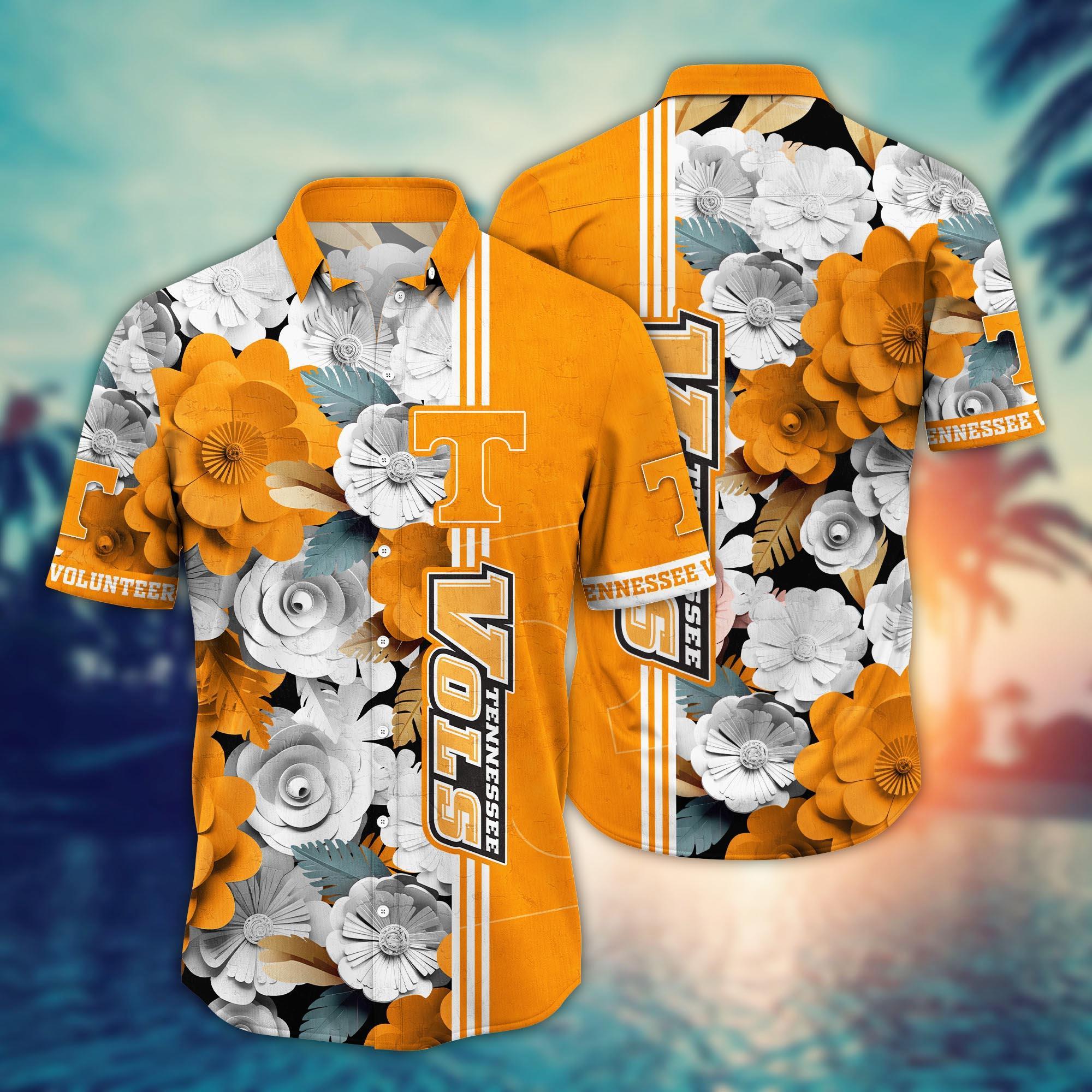 Tennessee Volunteers NCAA Flower Hawaii Shirt For Fans Ver 24