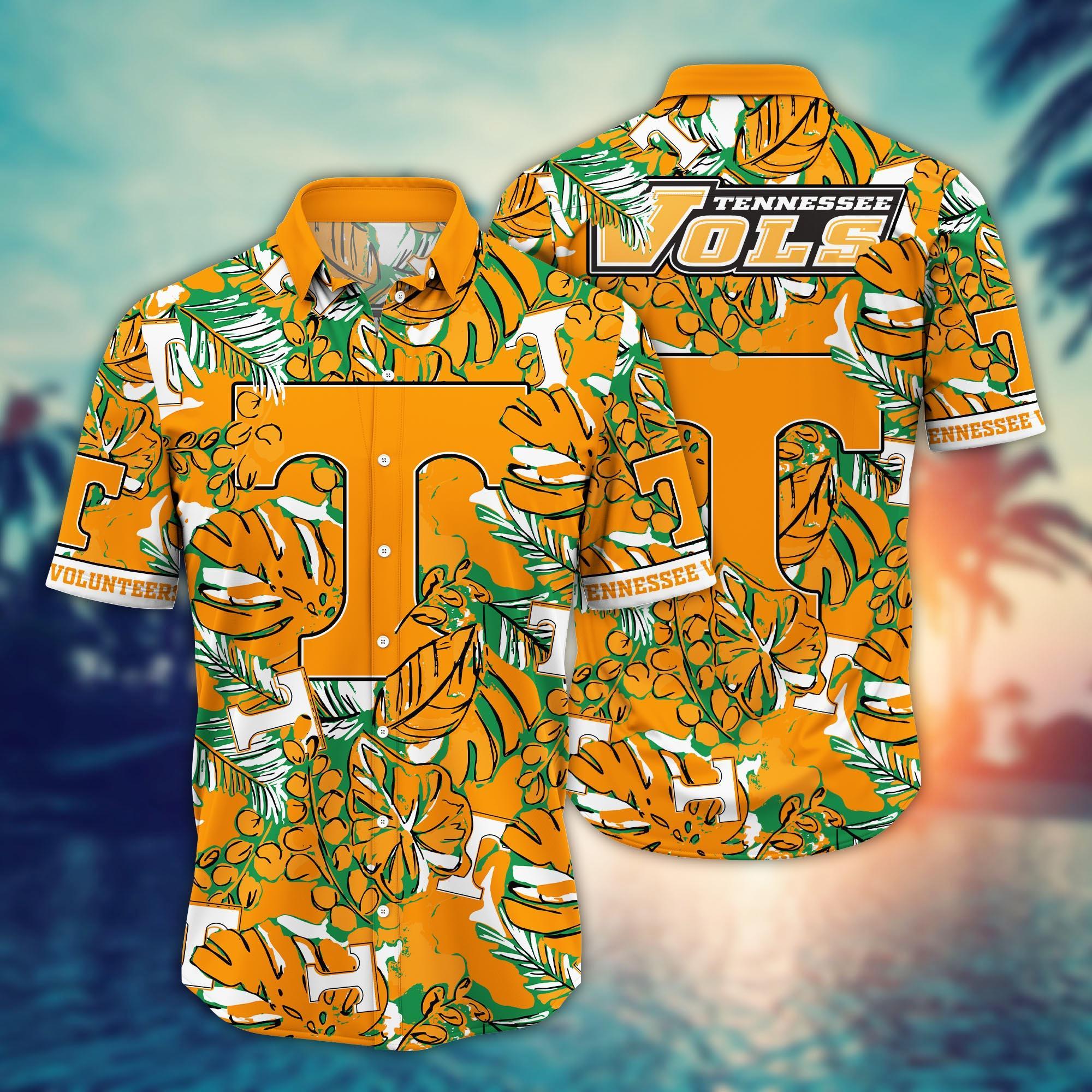 Tennessee Volunteers NCAA Flower Hawaii Shirt For Fans Ver 28