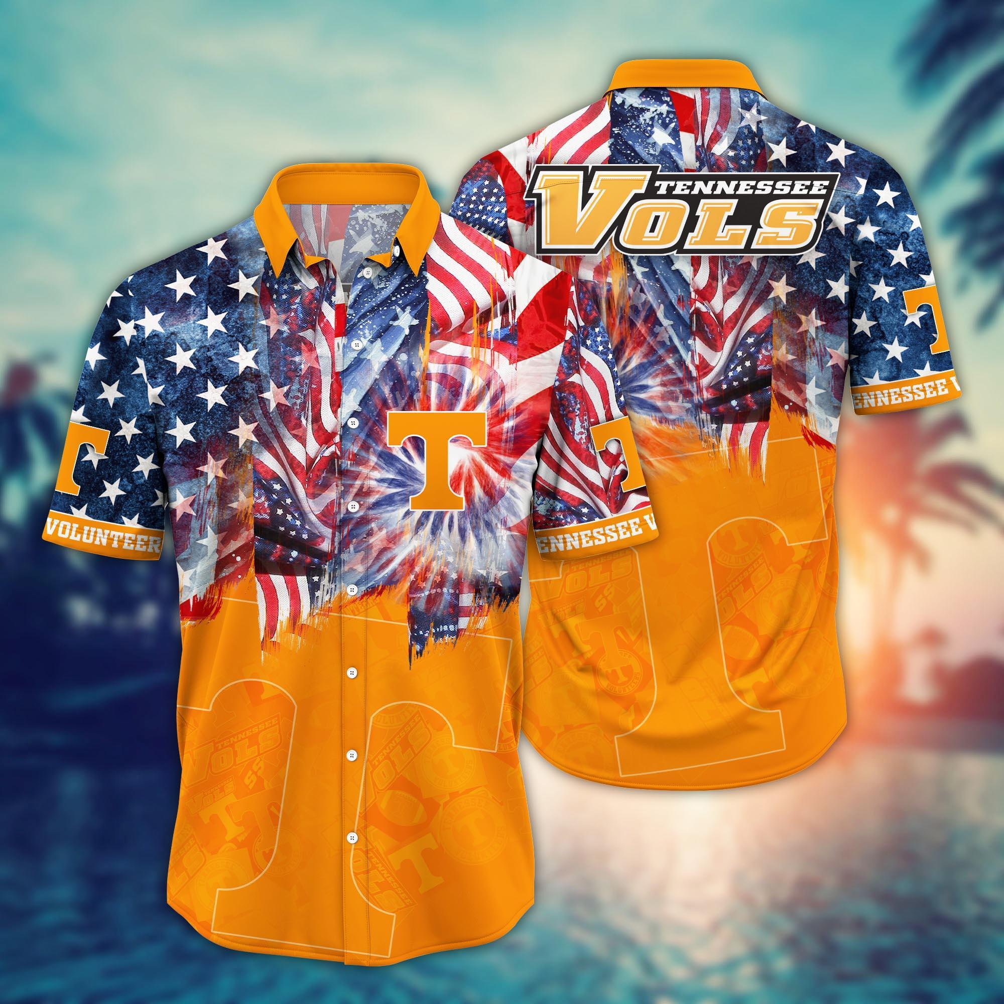 Tennessee Volunteers NCAA Flower Hawaii Shirt For Fans Ver 31