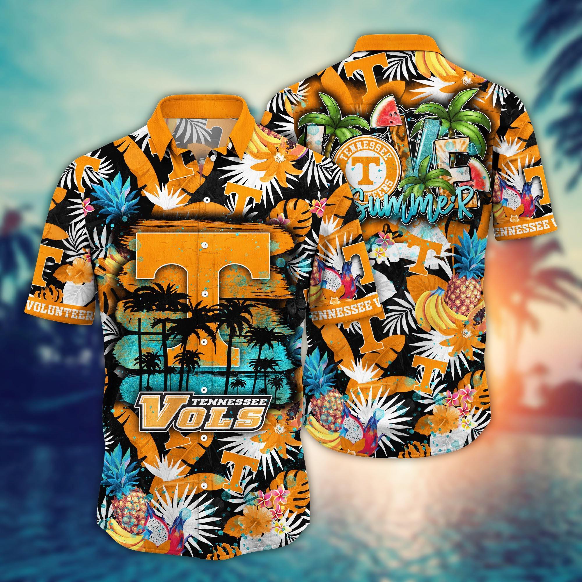 Tennessee Volunteers NCAA Flower Hawaii Shirt For Fans Ver 34