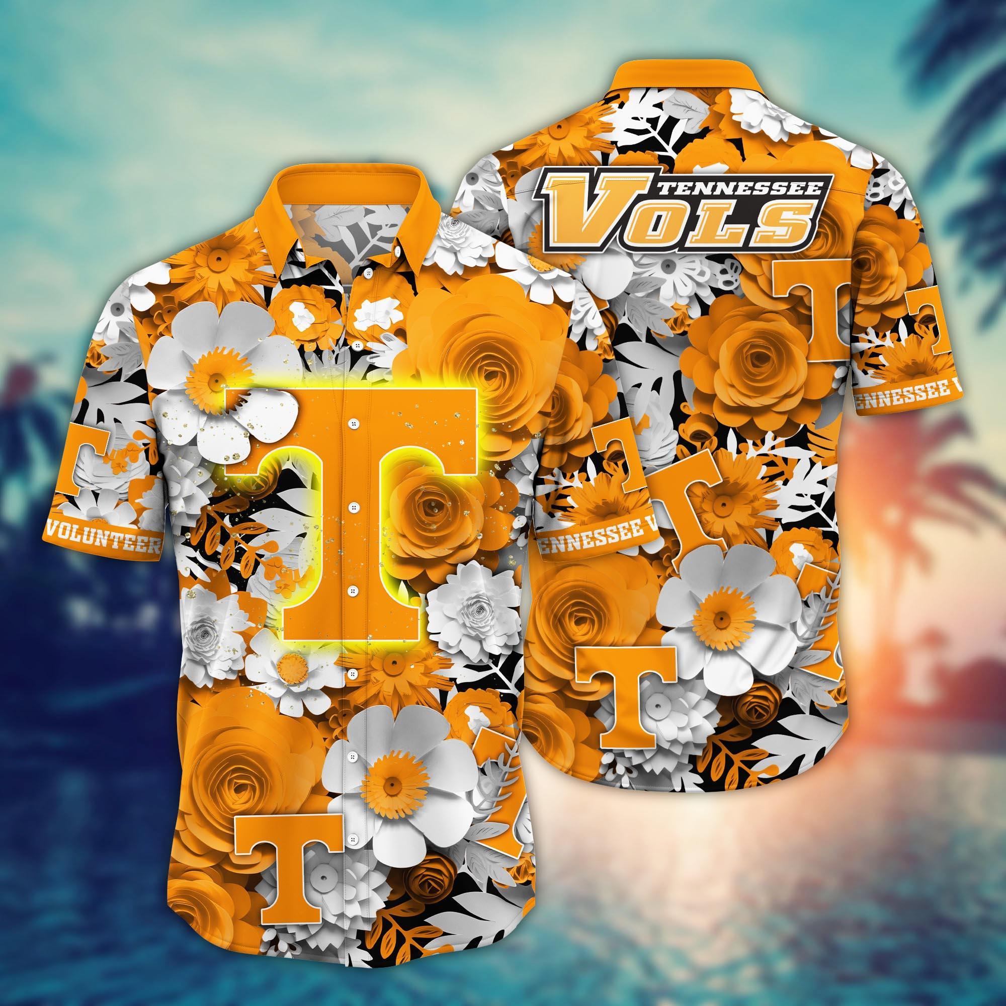 Tennessee Volunteers NCAA Flower Hawaii Shirt For Fans Ver 35