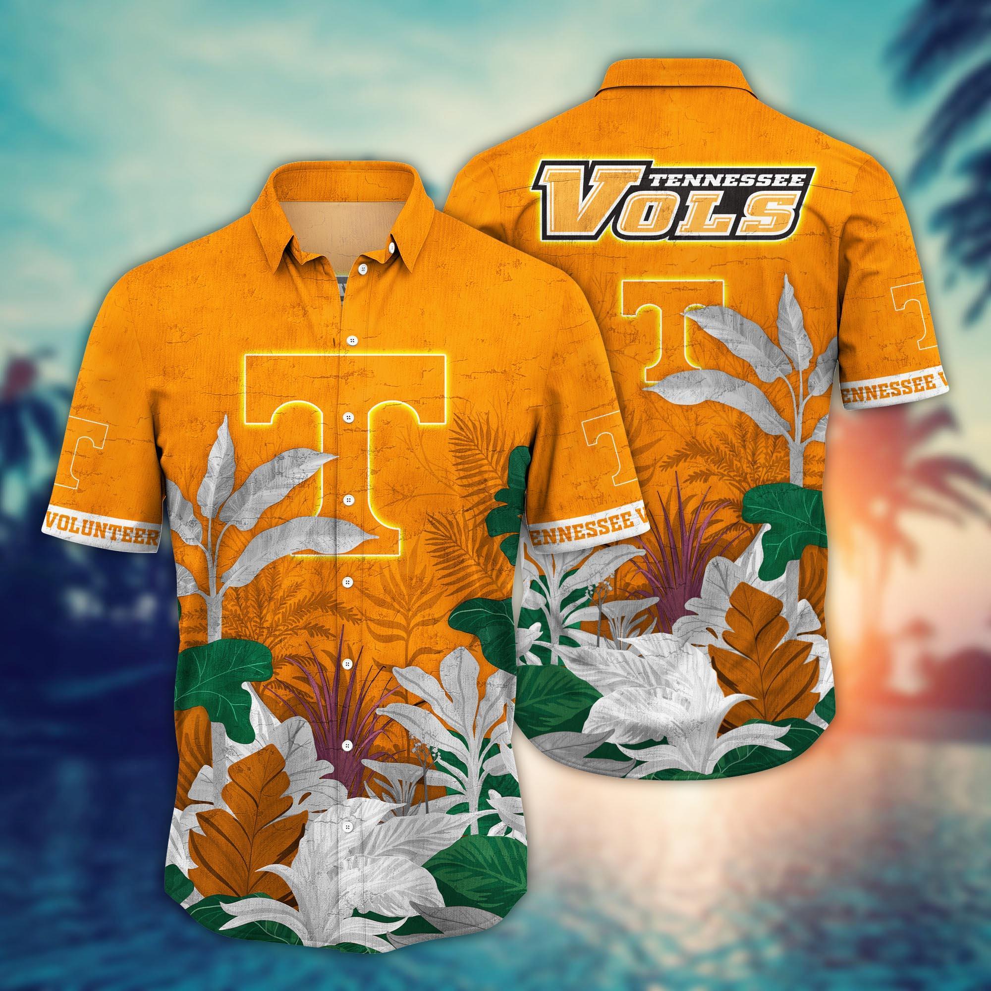 Tennessee Volunteers NCAA Flower Hawaii Shirt For Fans Ver 6