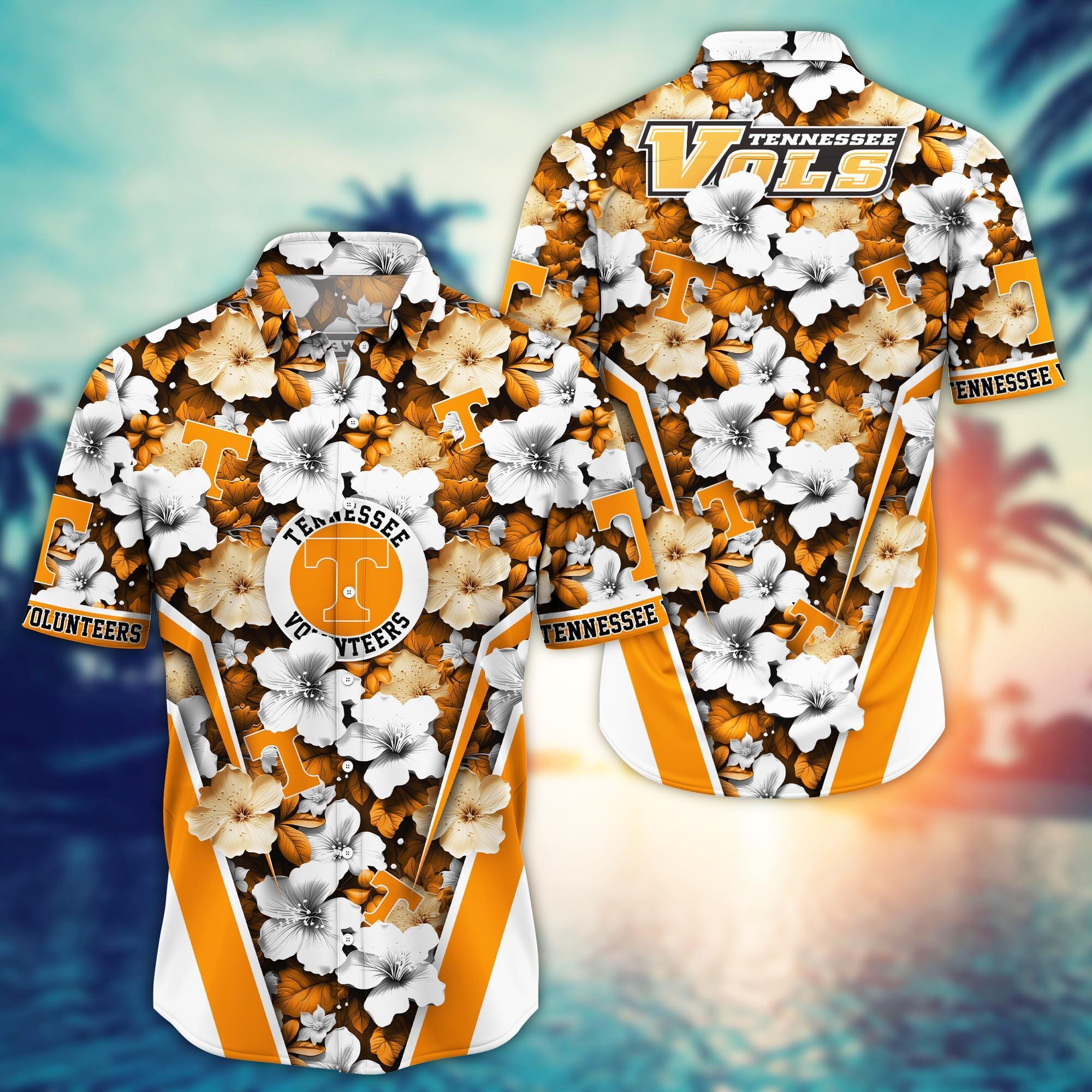 Tennessee Volunteers NCAA Hawaiian Shirt, Aloha Shirt Ver 2