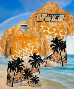 Tennessee Volunteers NCAA Palm Tree Pattern Hawaii Shirt For Sports Fans