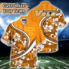 Tennessee Volunteers NCAA US Flag Flower Hawaii Shirt For Fans