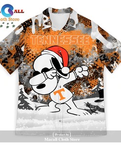 Tennessee Volunteers Snoopy Dabbing The Peanuts Sports Football Hawaii Shirt-3D Hawaiian Shirt - Unique and Fun Fan Gear