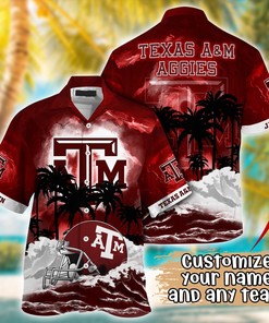 Texas A&M Aggies NCAA Best Hawaiian Shirt Ever- Customize Any Team Any League