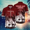 Texas A&M Aggies NCAA Flower Hawaii Shirt For Fans Ver 10
