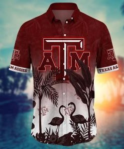 Texas A&M Aggies NCAA Flower Hawaii Shirt For Fans Ver 10