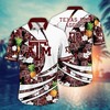 Texas A&M Aggies NCAA Flower Hawaii Shirt For Fans Ver 15