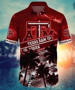 Texas A&M Aggies NCAA Flower Hawaii Shirt For Fans Ver 22