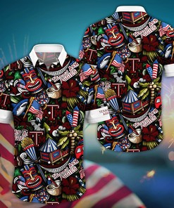 Texas A&M Aggies NCAA Flower Hawaii Shirt For Fans Ver 24