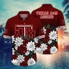 Texas A&M Aggies NCAA Flower Hawaii Shirt For Fans Ver 26
