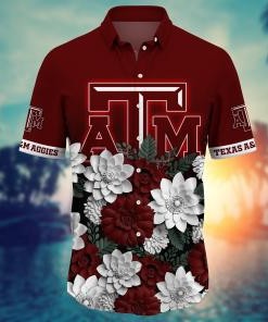 Texas A&M Aggies NCAA Flower Hawaii Shirt For Fans Ver 26