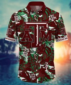 Texas A&M Aggies NCAA Flower Hawaii Shirt For Fans Ver 28