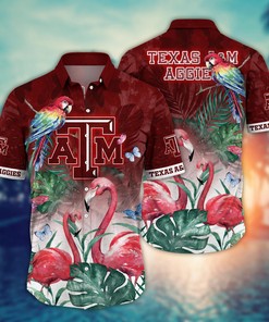 Texas A&M Aggies NCAA Flower Hawaii Shirt For Fans Ver 29