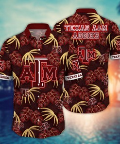 Texas A&M Aggies NCAA Flower Hawaii Shirt For Fans Ver 32