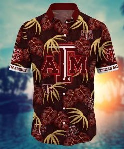 Texas A&M Aggies NCAA Flower Hawaii Shirt For Fans Ver 32