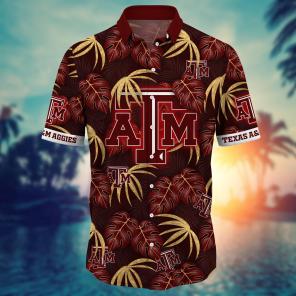 Texas A&M Aggies NCAA Flower Hawaii Shirt For Fans Ver 32