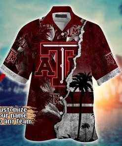 Texas A&M Aggies NCAA Flower Hawaii Shirt For Fans Ver 34