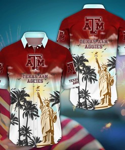 Texas A&M Aggies NCAA Flower Hawaii Shirt For Fans Ver 36