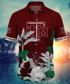 Texas A&M Aggies NCAA Flower Hawaii Shirt For Fans Ver 6