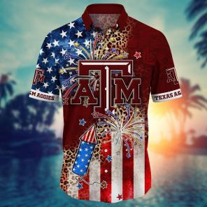 Texas A&M Aggies NCAA Hawaii Shirt Ver 1