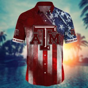 Texas A&M Aggies NCAA Hawaii Shirt Ver 2