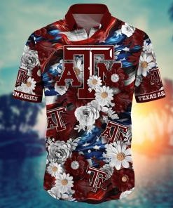 Texas A&M Aggies NCAA Hawaii Shirt Ver 3