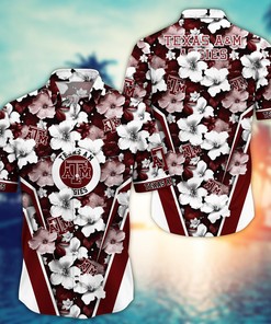 Texas A&M Aggies NCAA Hawaiian Shirt, Aloha Shirt Ver 2