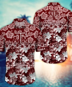 Texas A&M Aggies NCAA Hawaiian Shirt Gift For Fan