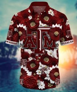 Texas A&M Aggies NCAA Hawaiian Shirt for This Summer Customize Shirt Any Team