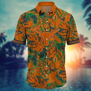 Texas Longhorns NCAA Flower Hawaii Shirt For Fans Ver 14
