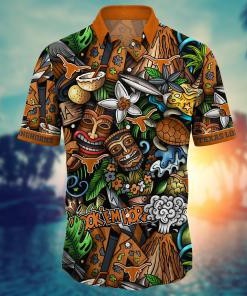 Texas Longhorns NCAA Flower Hawaii Shirt For Fans Ver 15
