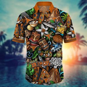 Texas Longhorns NCAA Flower Hawaii Shirt For Fans Ver 15