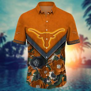 Texas Longhorns NCAA Flower Hawaii Shirt For Fans Ver 18