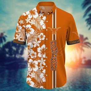 Texas Longhorns NCAA Flower Hawaii Shirt For Fans Ver 19