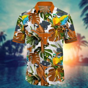 Texas Longhorns NCAA Flower Hawaii Shirt For Fans Ver 2