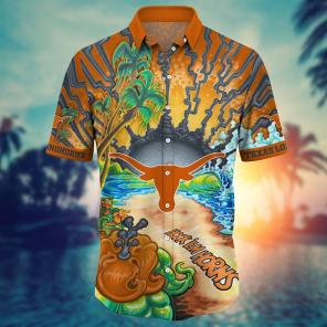 Texas Longhorns NCAA Flower Hawaii Shirt For Fans Ver 20