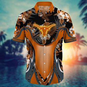 Texas Longhorns NCAA Flower Hawaii Shirt For Fans Ver 22