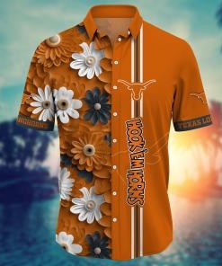 Texas Longhorns NCAA Flower Hawaii Shirt For Fans Ver 25