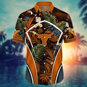 Texas Longhorns NCAA Flower Hawaii Shirt For Fans Ver 31